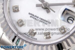 DateJust 28 SS GMF 1:1 Best Edition White MOP Dial on SS President Bracelet A2671 - Image 5