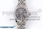 DateJust 28 SS GMF 1:1 Best Edition Gray Stick Dial on SS President Bracelet A2671