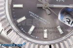 DateJust 28 SS GMF 1:1 Best Edition Gray Stick Dial on SS President Bracelet A2671 - Image 5