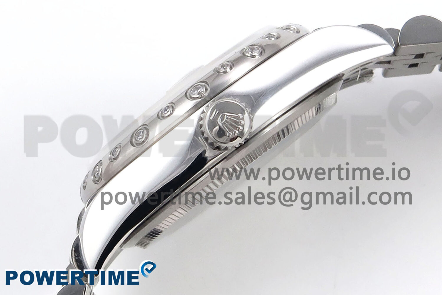 DateJust 31 278344RBR SS GMF 1:1 Best Edition 904L Steel Gray Roman Diamonds Dial on Jubilee Bracelet A2824 - Image 7