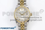 DateJust 31 278273 SS/YG GMF 1:1 Best Edition 904L Steel Silver Diamonds Dial on Jubilee Bracelet A2824