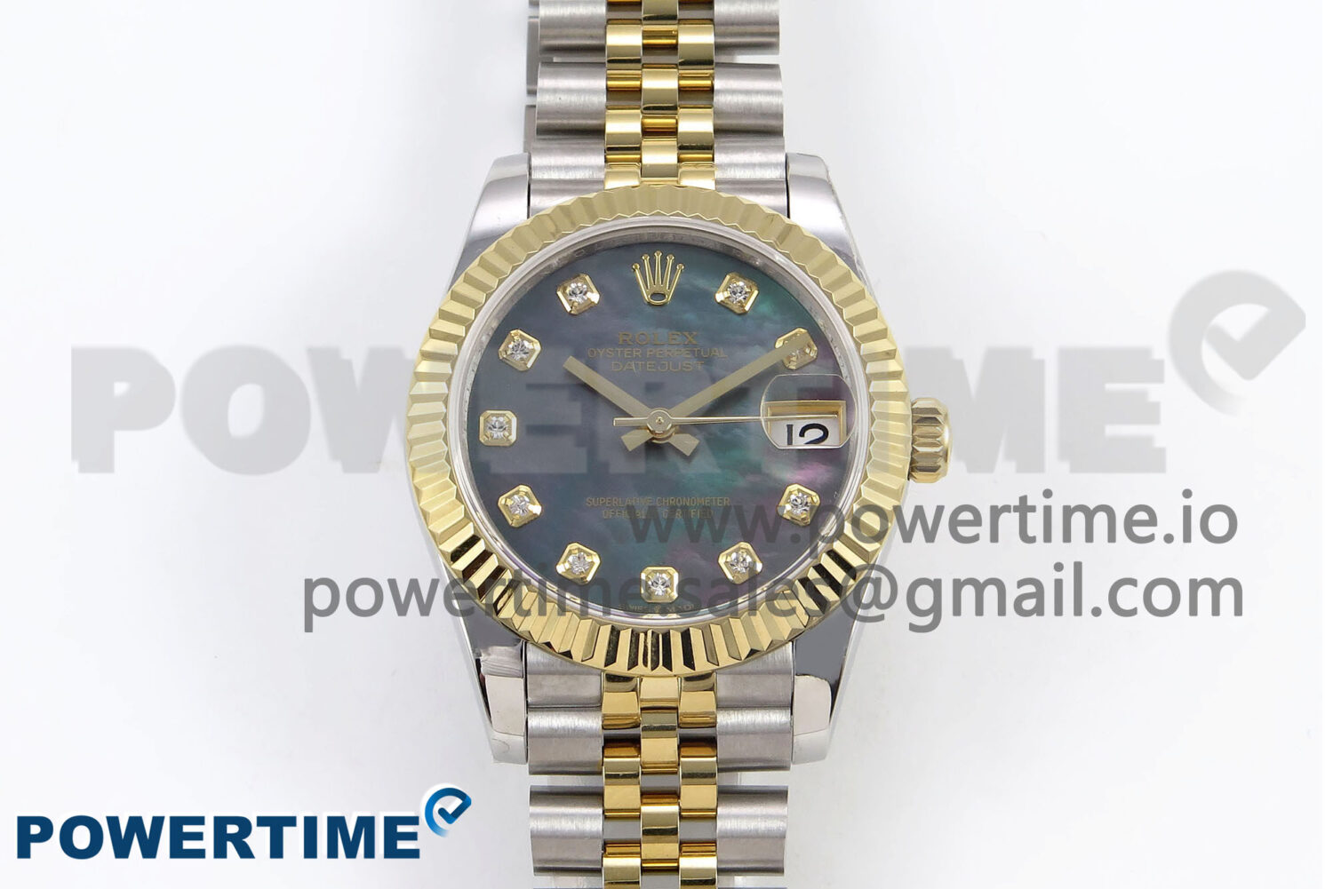 DateJust 31 278273 SS/YG GMF 1:1 Best Edition 904L Steel Meteorite Diamonds Dial on Jubilee Bracelet A2824 - Image 1