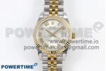 DateJust 31 278273 SS/YG GMF 1:1 Best Edition 904L Steel Silver Roman Dial on Jubilee Bracelet A2824
