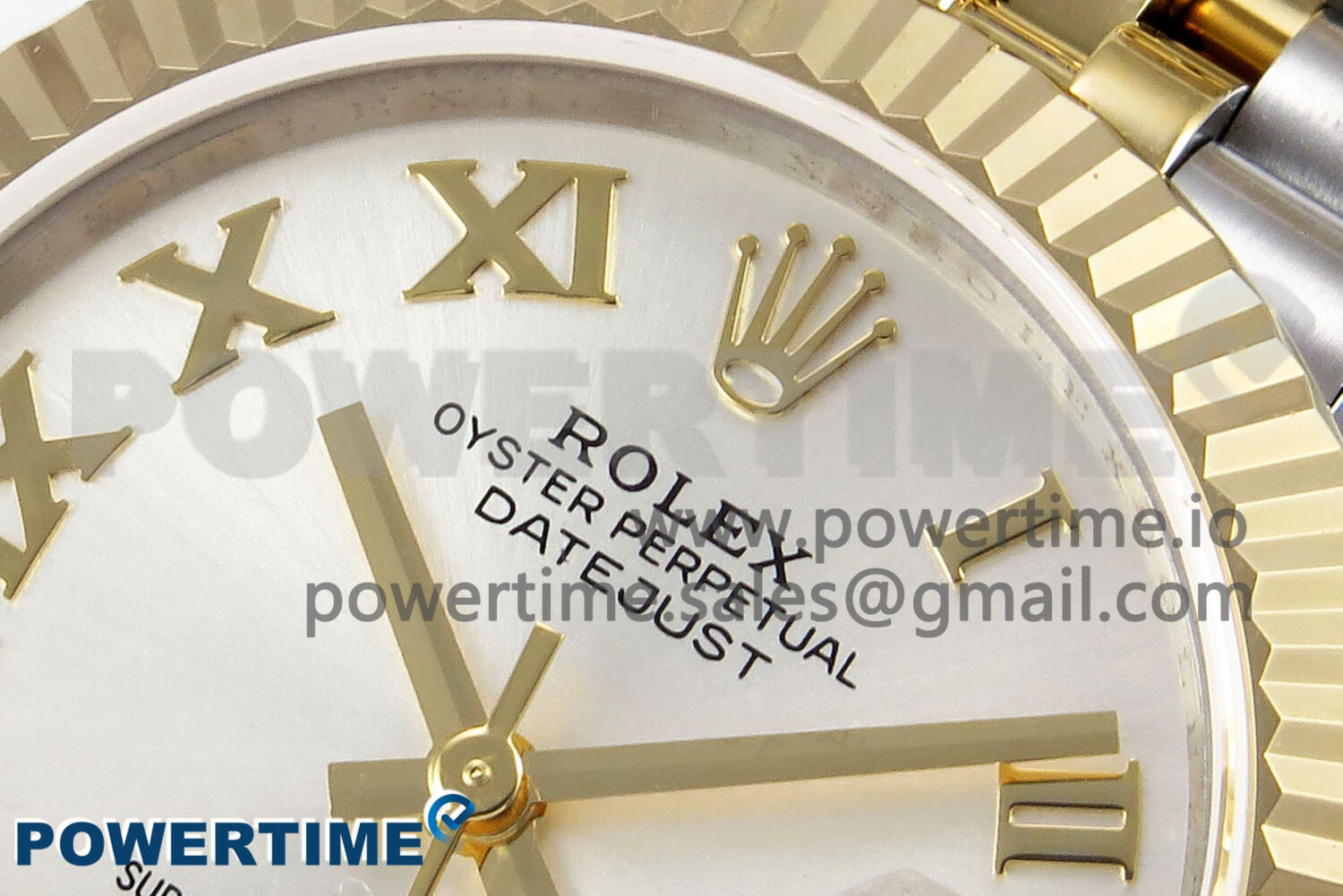 DateJust 31 278273 SS/YG GMF 1:1 Best Edition 904L Steel Silver Roman Dial on Jubilee Bracelet A2824 - Image 4