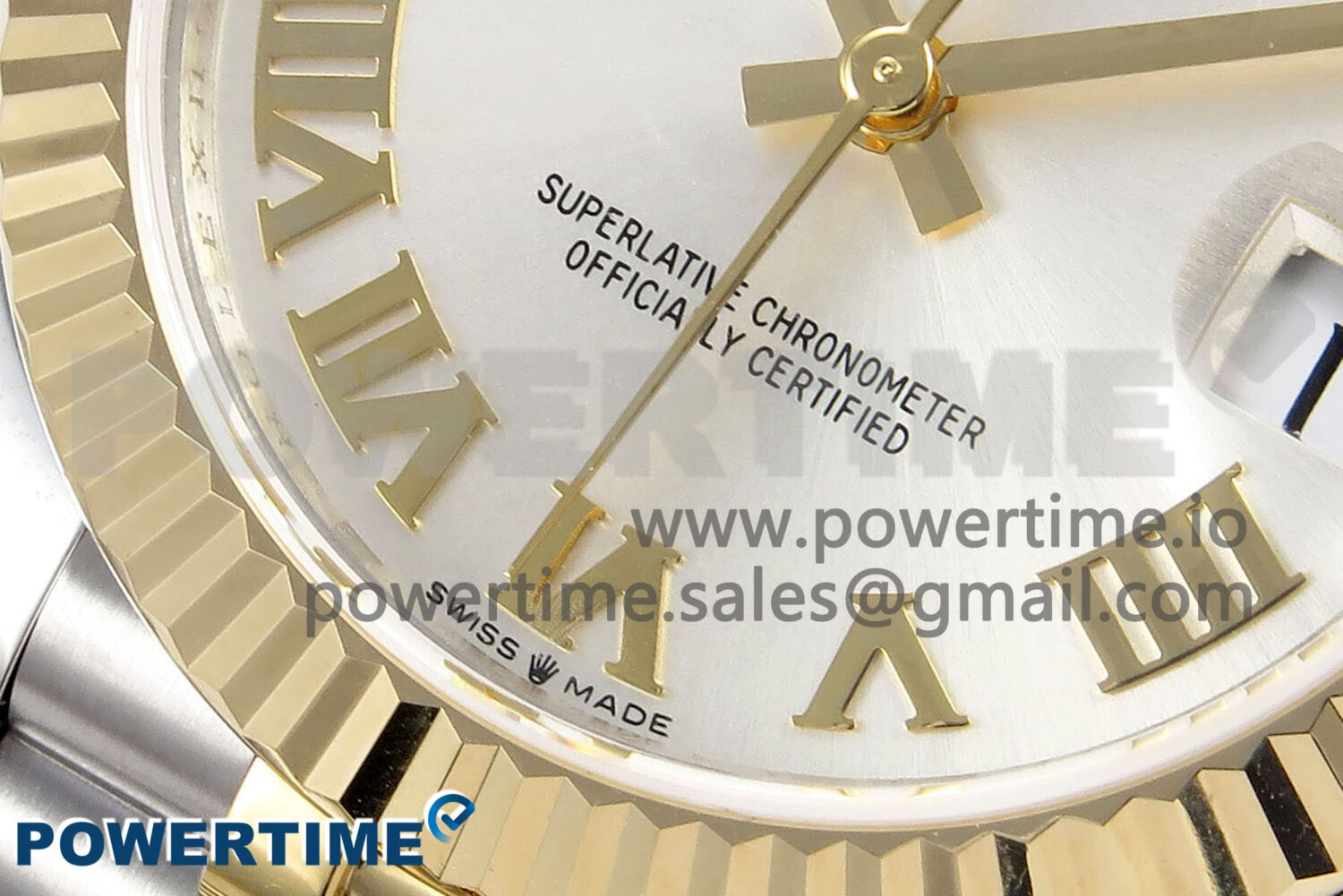 DateJust 31 278273 SS/YG GMF 1:1 Best Edition 904L Steel Silver Roman Dial on Jubilee Bracelet A2824 - Image 5