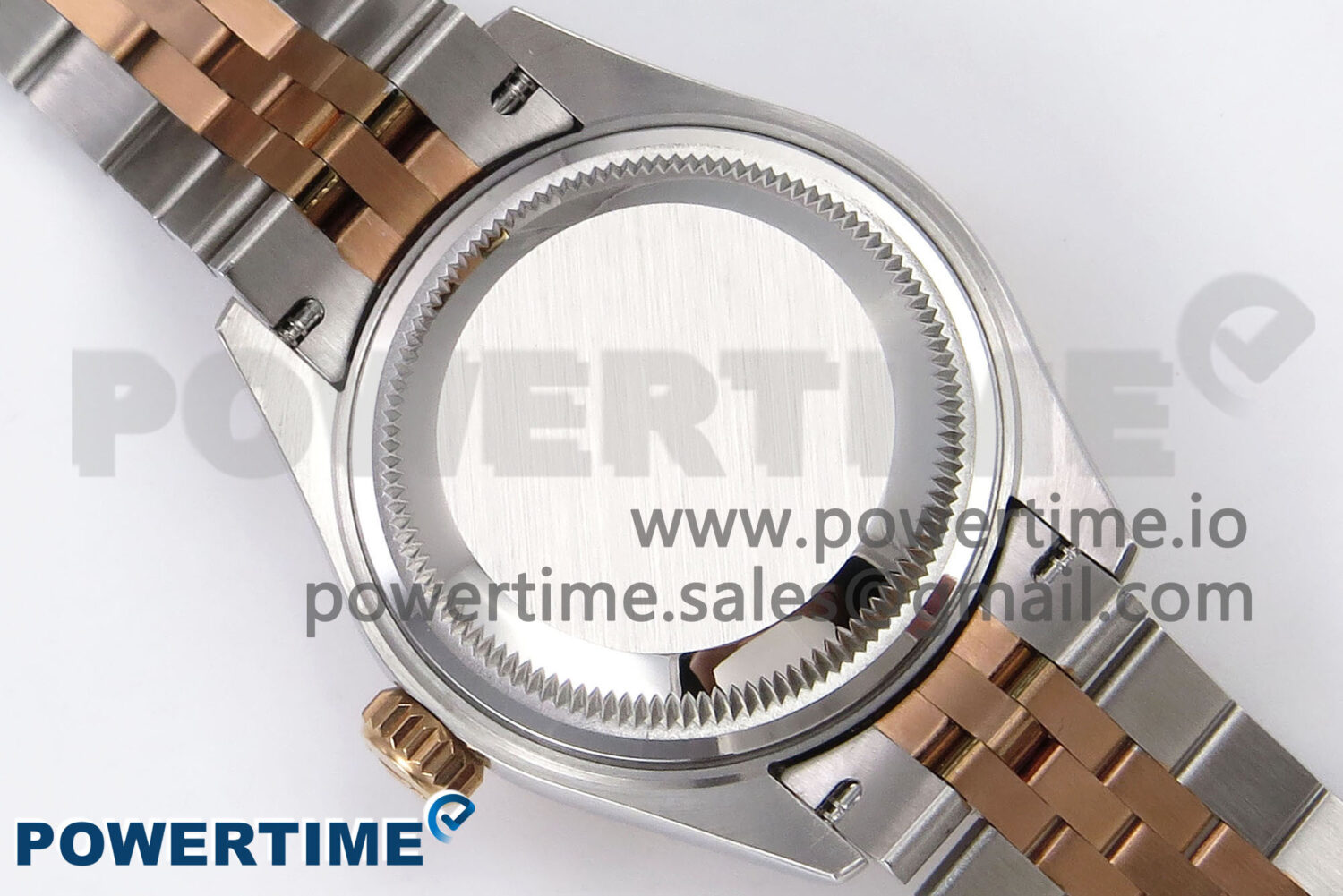 DateJust 28 SS/RG GMF 1:1 Best Edition Black Roman Dial on SS/RG President Bracelet A2671 - Image 8