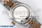DateJust 28 SS/RG GMF 1:1 Best Edition Black Roman Dial on SS/RG President Bracelet A2671 - Image 8