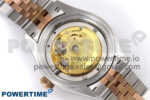 DateJust 28 SS/RG GMF 1:1 Best Edition Green Dial Diamonds Bezel on SS/RG President Bracelet A2671 - Image 9