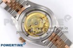 DateJust 28 SS/RG GMF 1:1 Best Edition Green Dial Diamonds Bezel on SS/RG President Bracelet A2671 - Image 10