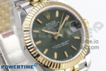 DateJust 31 278273 SS/YG GMF 1:1 Best Edition 904L Steel Green Stick Dial on Jubilee Bracelet A2824 - Image 2