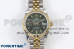 DateJust 31 278273 SS/YG GMF 1:1 Best Edition 904L Steel Green Stick Dial on Jubilee Bracelet A2824