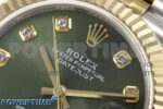 DateJust 31 278273 SS/YG GMF 1:1 Best Edition 904L Steel Green Diamonds Dial on Jubilee Bracelet A2824 - Image 4