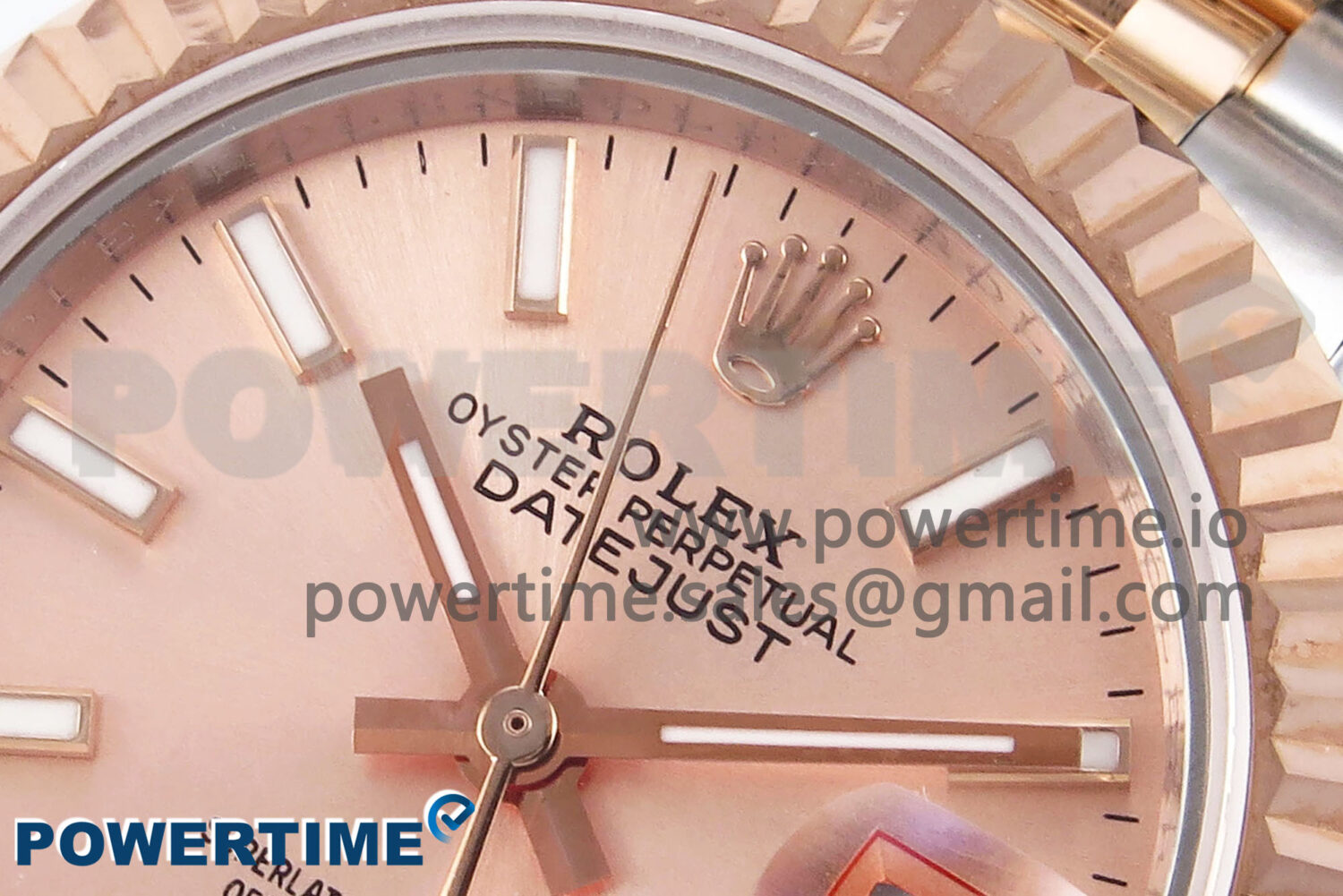 DateJust 28 SS/RG GMF 1:1 Best Edition RG Dial on SS/RG President Bracelet A2671 - Image 4