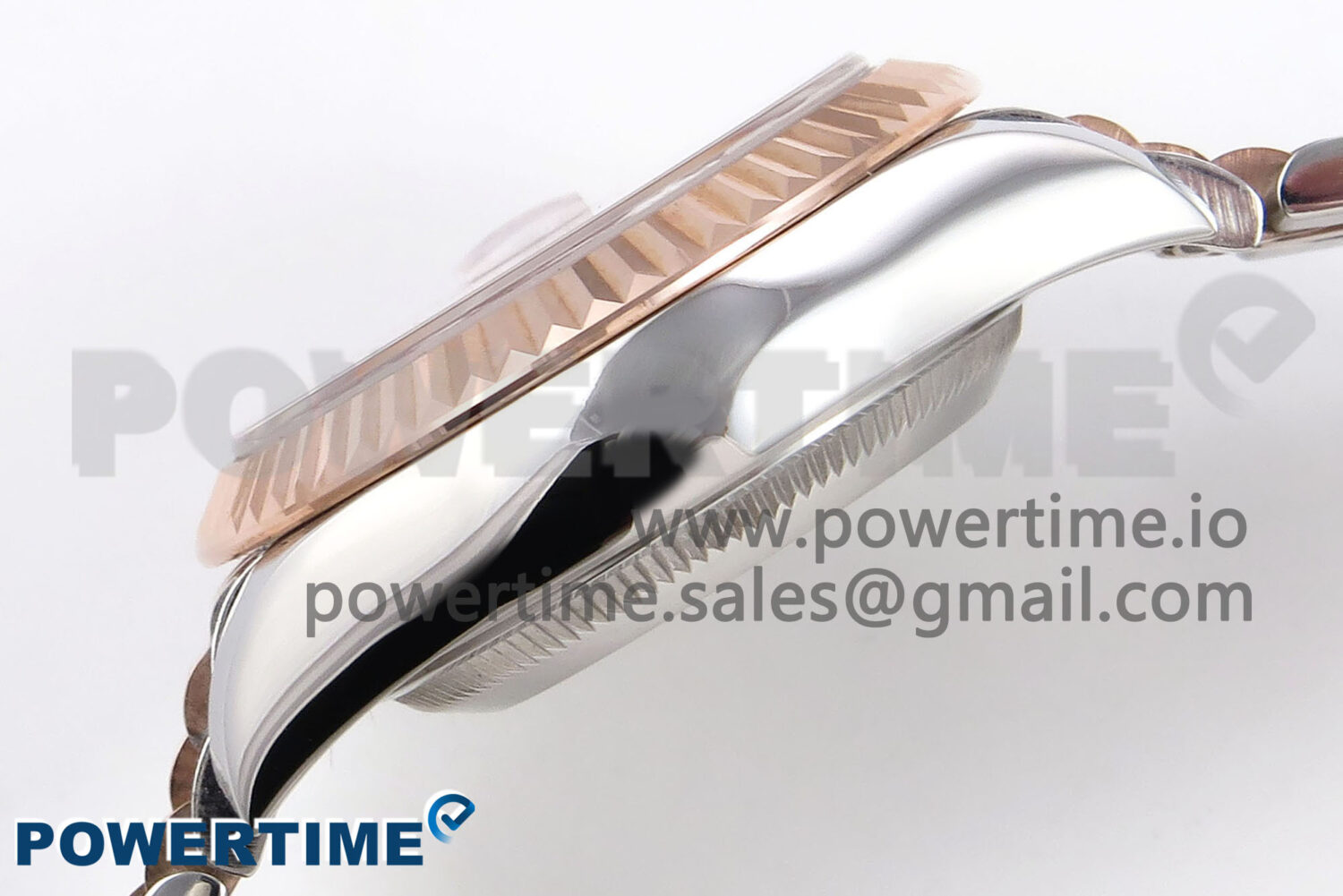 DateJust 28 SS/RG GMF 1:1 Best Edition RG Diamonds Dial on SS/RG President Bracelet A2671 - Image 6