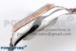 DateJust 28 SS/RG GMF 1:1 Best Edition Black Roman Dial on SS/RG President Bracelet A2671 - Image 6