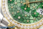 DateJust 31 278383RBR SS/YG GMF 1:1 Best Edition 904L Steel Olive Green Diamonds Dial on Jubilee Bracelet A2824 - Image 5