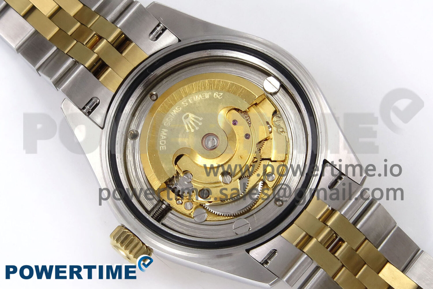 DateJust 28 SS/YG GMF 1:1 Best Edition White MOP Dial Diamonds Bezel on SS/YG President Bracelet A2671 - Image 9