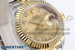 DateJust 28 SS/YG GMF 1:1 Best Edition YG Diamonds Dial on SS/YG President Bracelet A2671 - Image 2