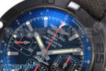 Chronomat 44 Blacksteel APSF 1:1 Best Edition Black Dial on Gray Nylon Strap A7750 - Image 4