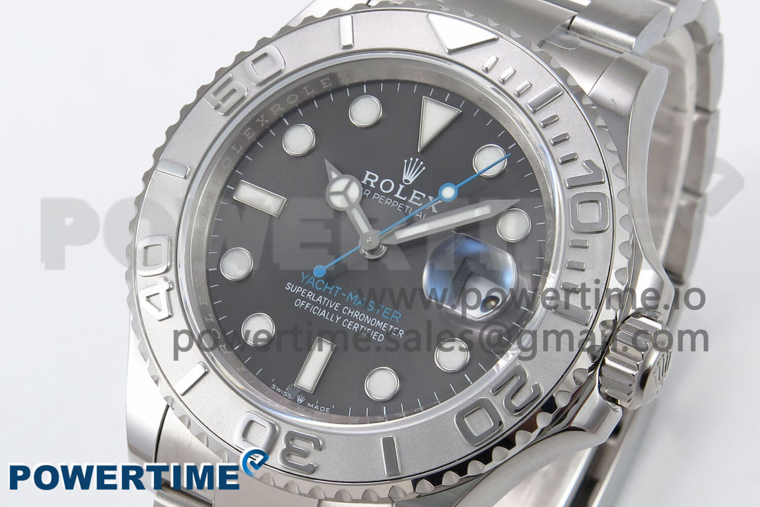 Yacht-Master 126622 EWEF 1:1 Best Edition 904L Steel Gray Dial on SS Bracelet A3235 - Image 3