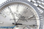 DateJust 36 126234 QF 1:1 Best Edition 904L Steel Silver Stick Dial on SS Jubilee Bracelet VR3235 - Image 4