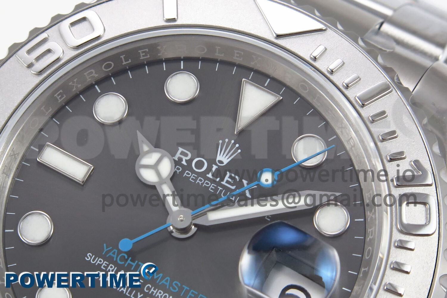 Yacht-Master 126622 EWEF 1:1 Best Edition 904L Steel Gray Dial on SS Bracelet A3235 - Image 4