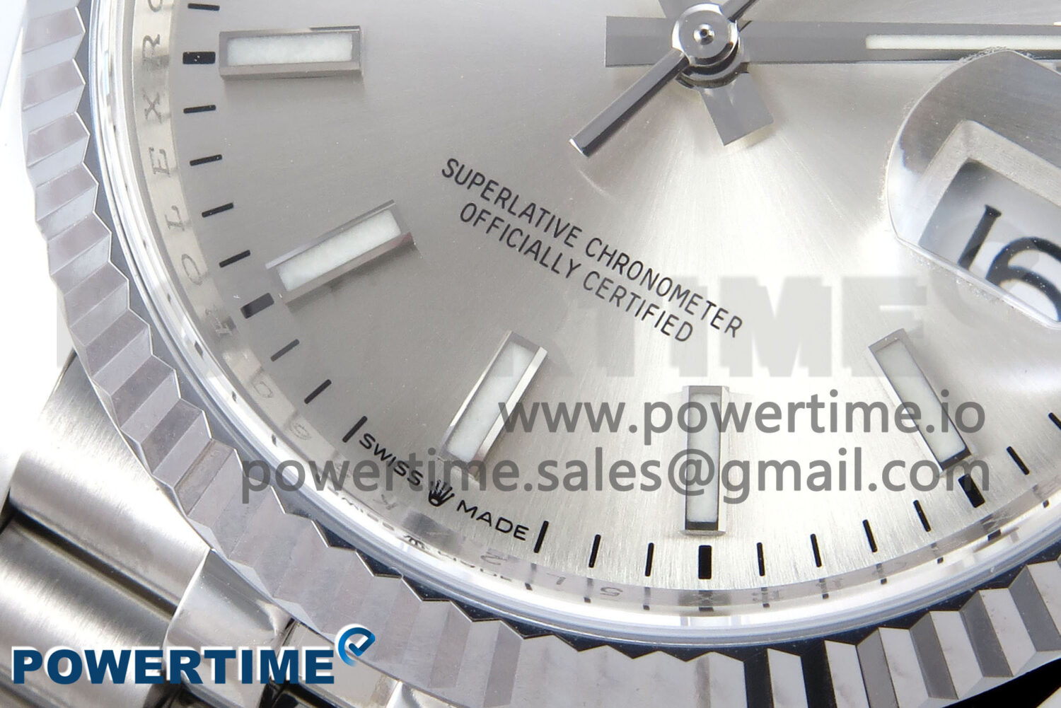 DateJust 36 126234 QF 1:1 Best Edition 904L Steel Silver Stick Dial on SS Jubilee Bracelet VR3235 - Image 5