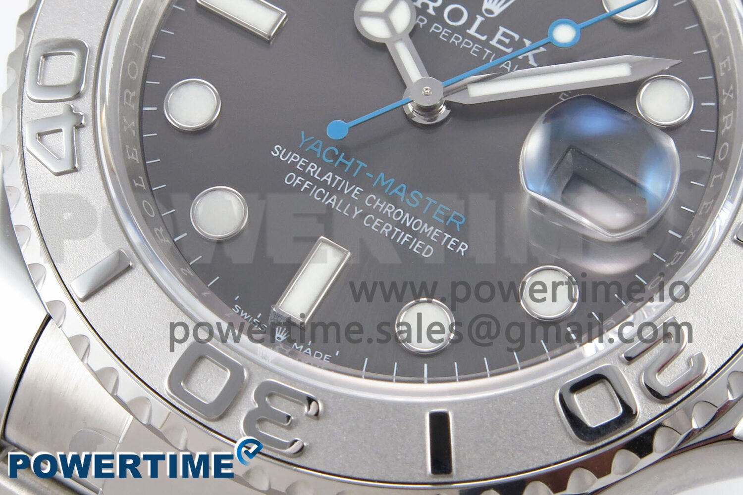 Yacht-Master 126622 EWEF 1:1 Best Edition 904L Steel Gray Dial on SS Bracelet A3235 - Image 5