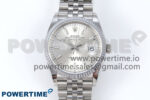 DateJust 36 126234 QF 1:1 Best Edition 904L Steel Silver Stick Dial on SS Jubilee Bracelet VR3235