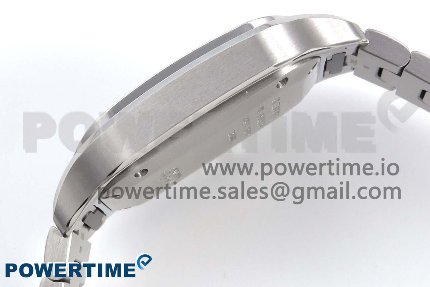 Santos de Cartier 35mm SS BVF 1:1 Best Edition Brown Dial on SS SmartLinks Bracelet MIYOTA 9015 - Image 7