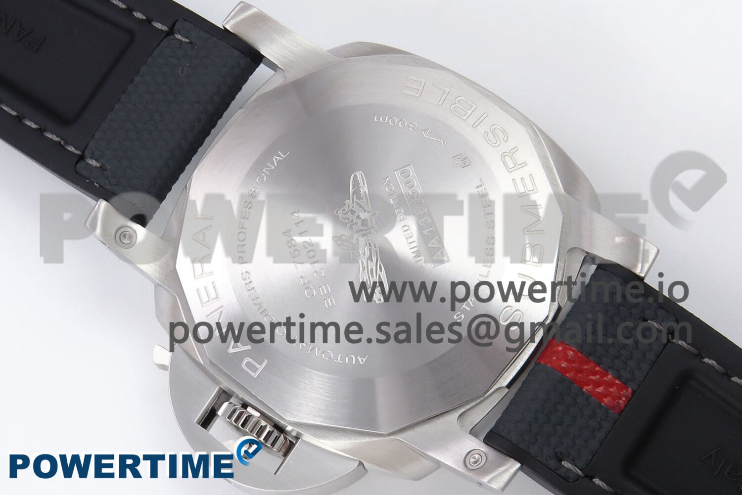 PAM1579 Luna Rossa Submersible VSF 1:1 Best Edition on Black Fabric Strap P900 - Image 8