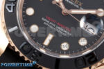 Yacht-Master RG 126655 QF 1:1 Best Edition Black Dial on Oysterflex Strap VR3235 - Image 5
