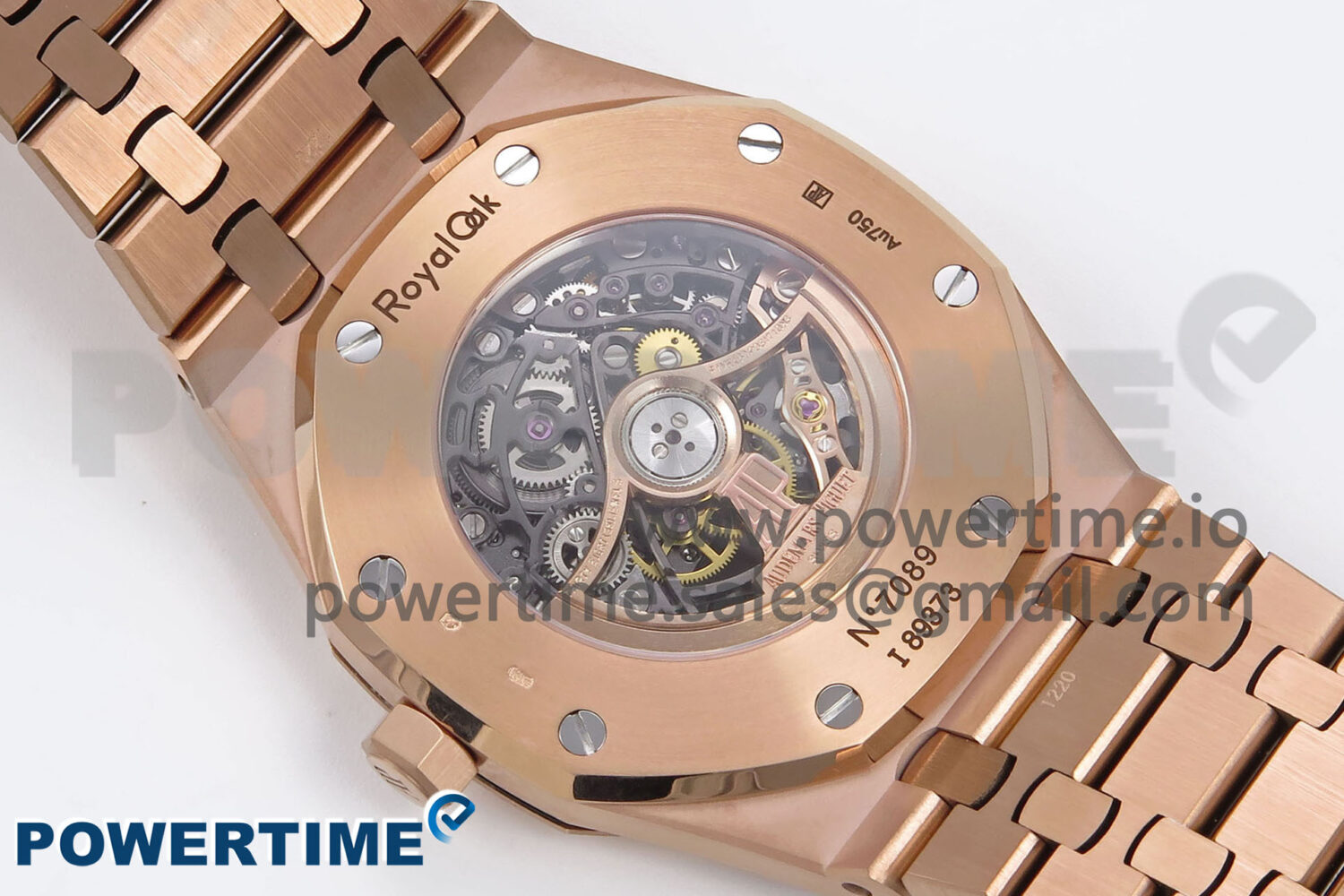 Royal Oak 41mm Openworked 15407 RG THBF 1:1 Best Edition on RG Bracelet SA3132 - Image 8