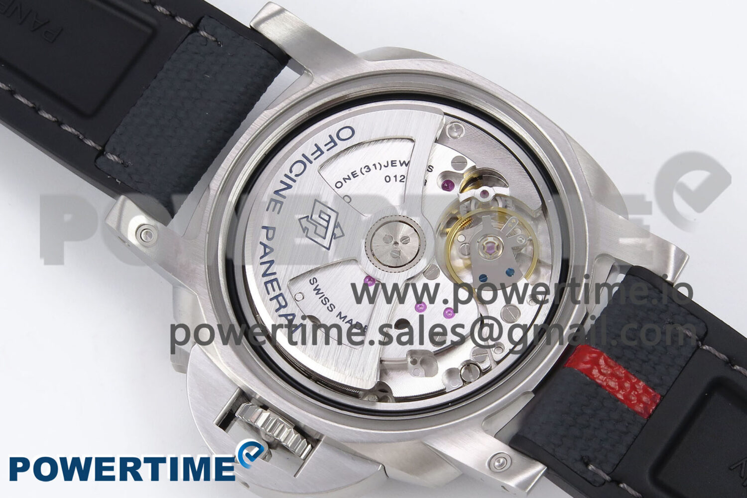 PAM1579 Luna Rossa Submersible VSF 1:1 Best Edition on Black Fabric Strap P900 - Image 10