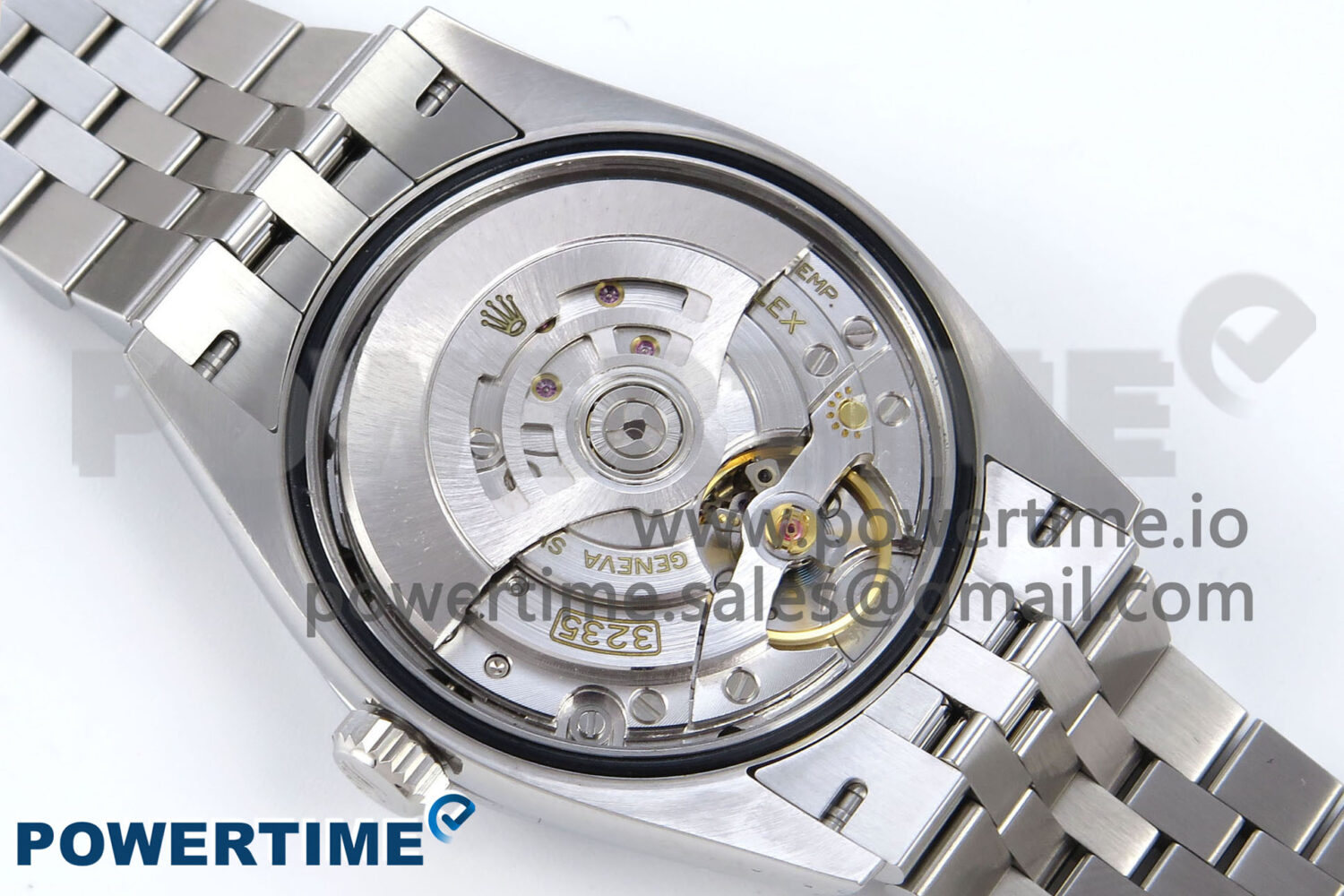 DateJust 36 126234 QF 1:1 Best Edition 904L Steel Gray Dial Green Roman Marker on SS Jubilee Bracelet VR3235 - Image 10