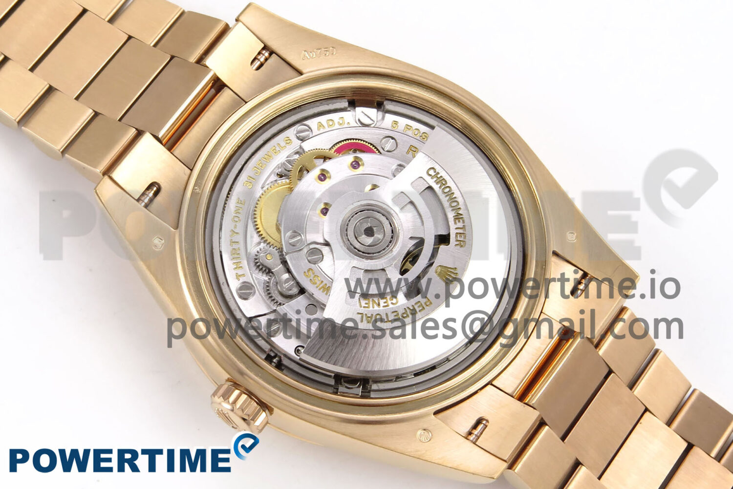 Day Date 40 RG 228235 THBF 1:1 Best Edition Gray Ombre Roman Dial on President Bracelet VR3255 (Gain Weight) - Image 9