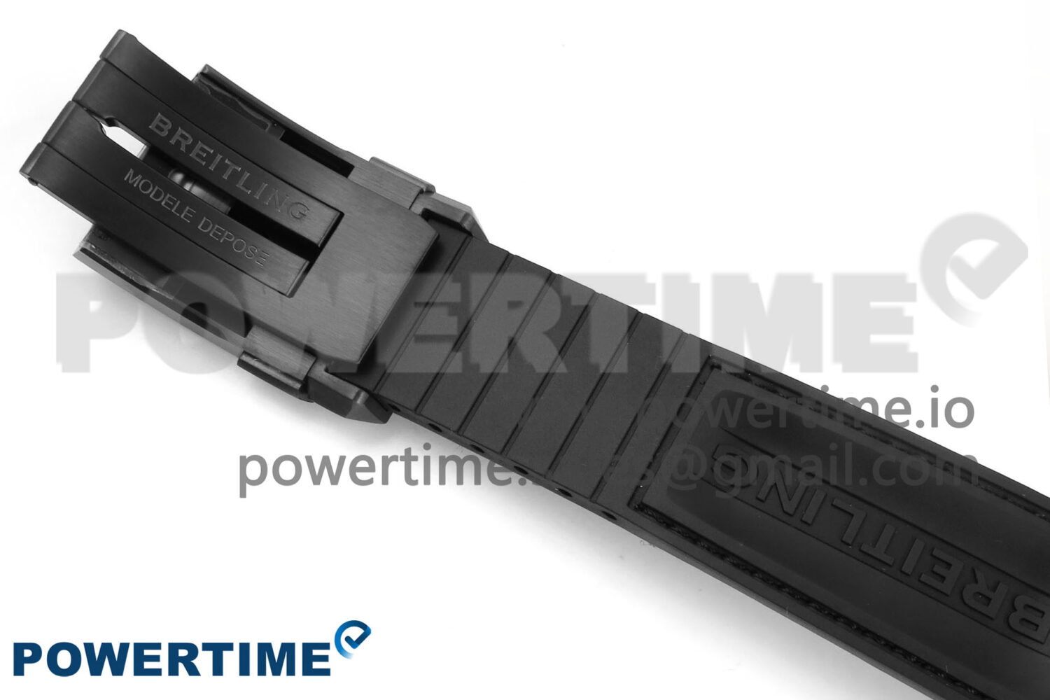 Chronomat 44 Blacksteel APSF 1:1 Best Edition Black Dial on Gray Nylon Strap A7750 - Image 14