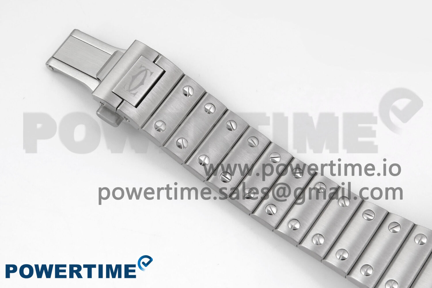 Santos de Cartier 35mm SS BVF 1:1 Best Edition Brown Dial on SS SmartLinks Bracelet MIYOTA 9015 - Image 13