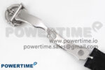 PP Tourbillon SS Texuted Bezel RMSF Edition White Dial on Black Leather Strap - Image 15