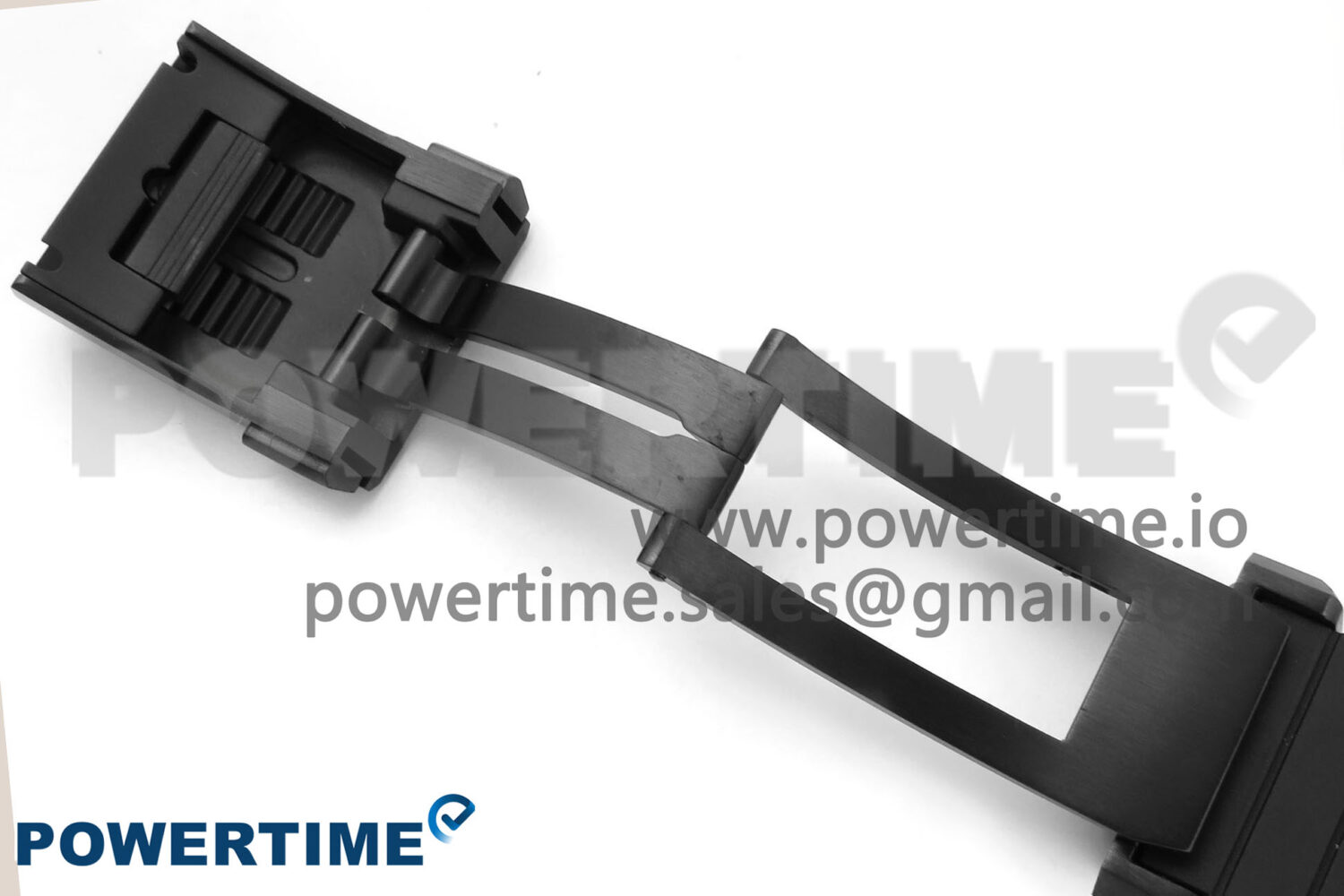 Chronomat 44 Blacksteel APSF 1:1 Best Edition Black Dial on Gray Nylon Strap A7750 - Image 16