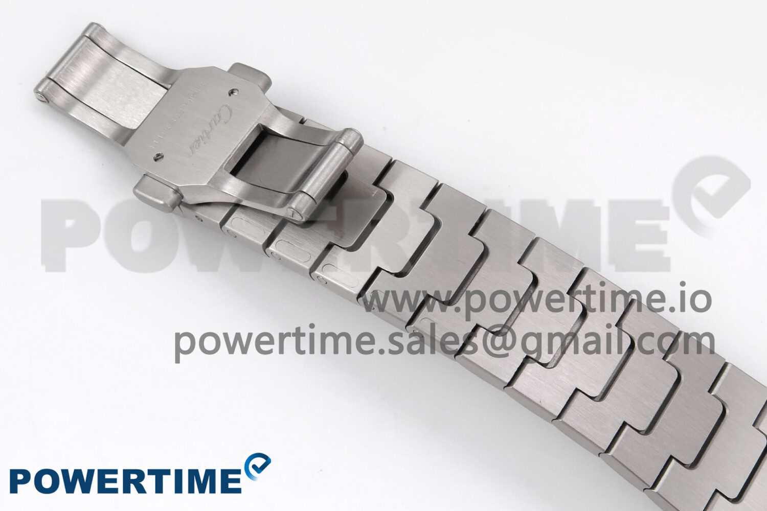 Santos de Cartier 35mm SS BVF 1:1 Best Edition Brown Dial on SS SmartLinks Bracelet MIYOTA 9015 - Image 14