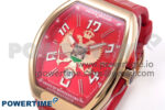 Vanguard Racing Montenegro RG ABF Best Edition Red Dial on Red Leather Strap A2824 - Image 3