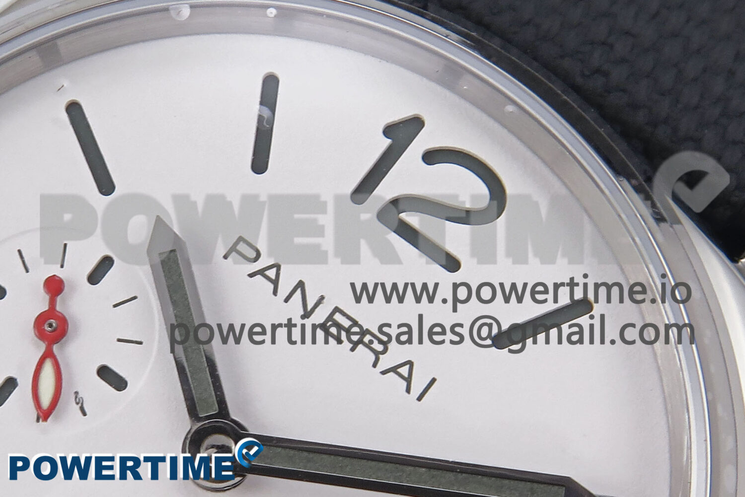 PAM1381 Luna Rossa Submersible VSF 1:1 Best Edition on Gray Fabric Strap P900 - Image 4