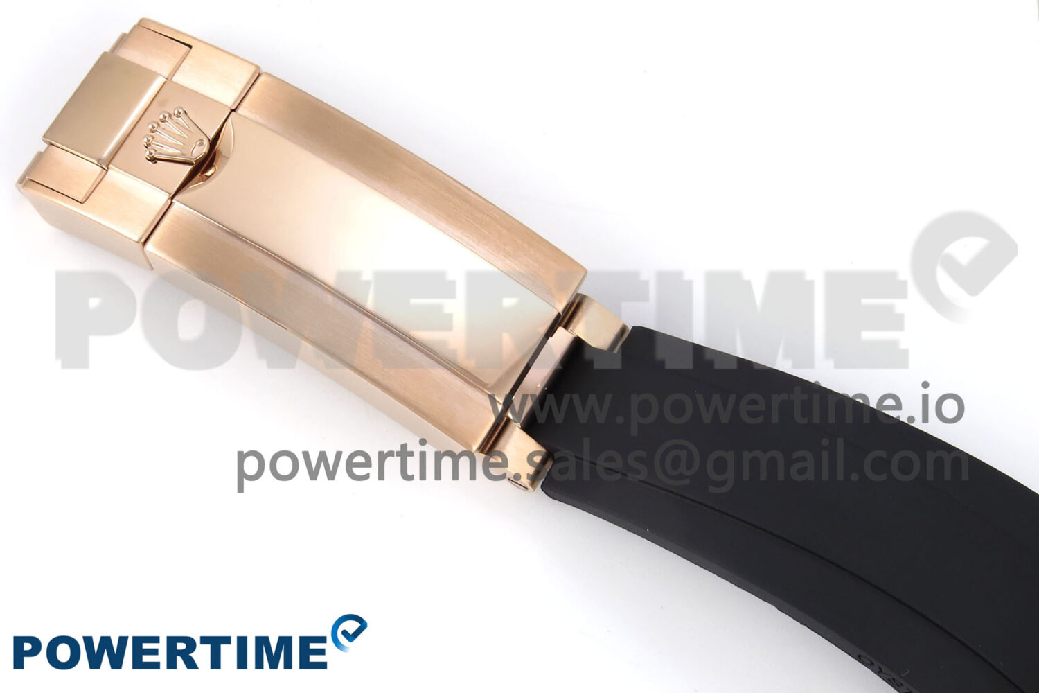 Yacht-Master RG 126655 QF 1:1 Best Edition Black Dial on Oysterflex Strap VR3235 - Image 13
