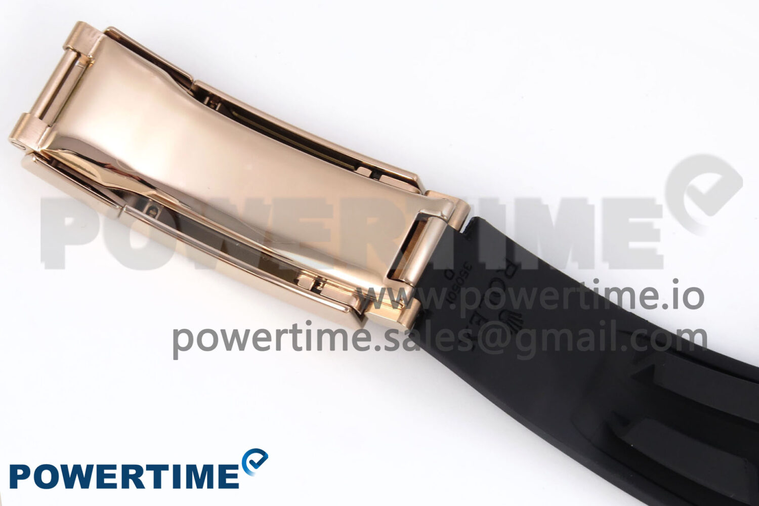 Yacht-Master RG 126655 QF 1:1 Best Edition Black Dial on Oysterflex Strap VR3235 - Image 14