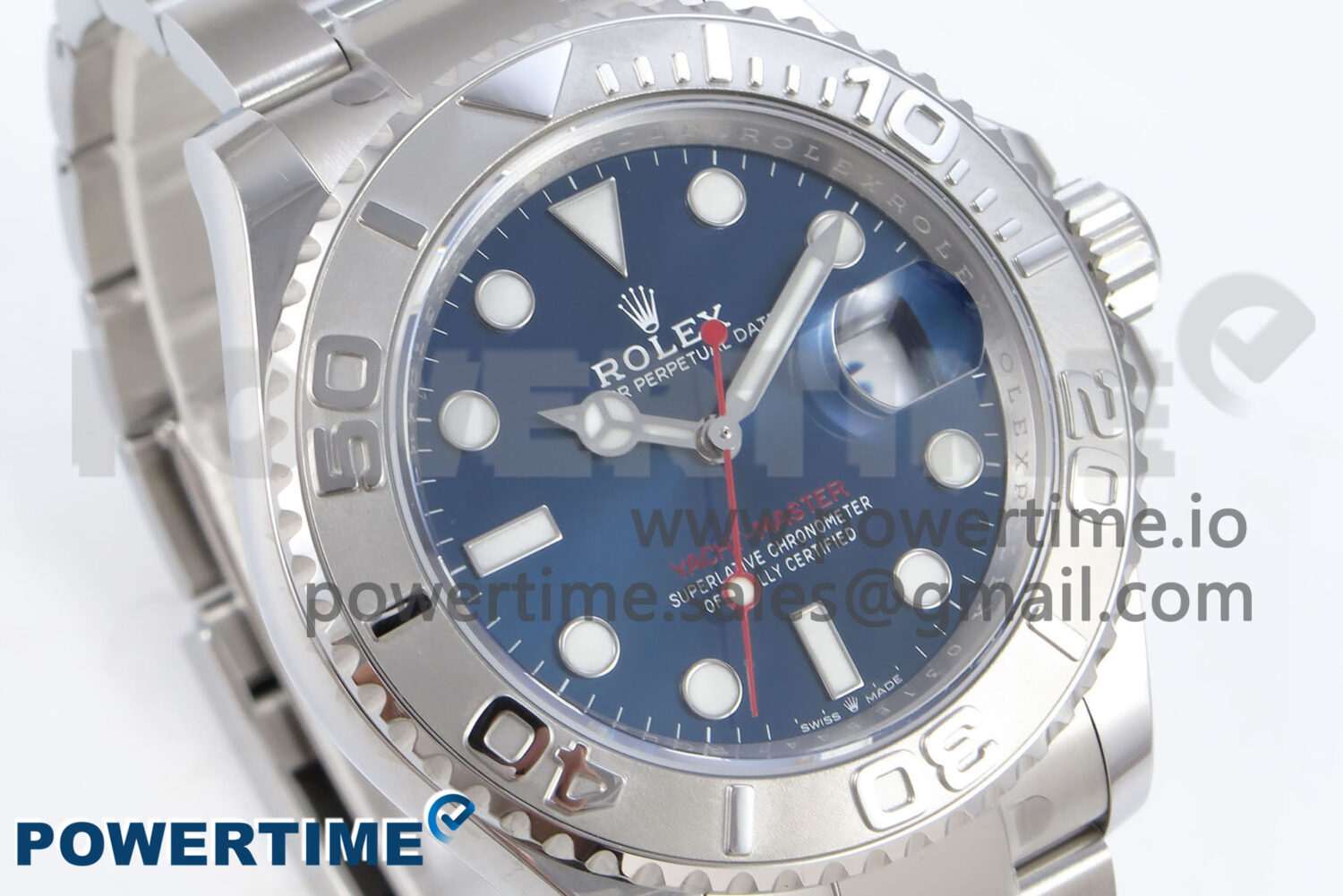 Yacht-Master 126622 QF 1:1 Best Edition Blue Dial on SS Bracelet VR3235 - Image 2