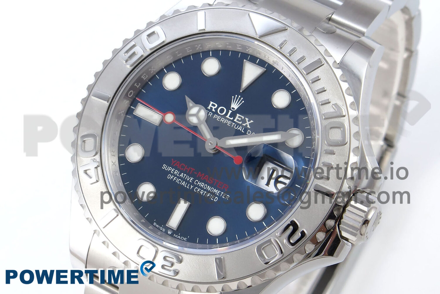 Yacht-Master 126622 QF 1:1 Best Edition Blue Dial on SS Bracelet VR3235 - Image 3