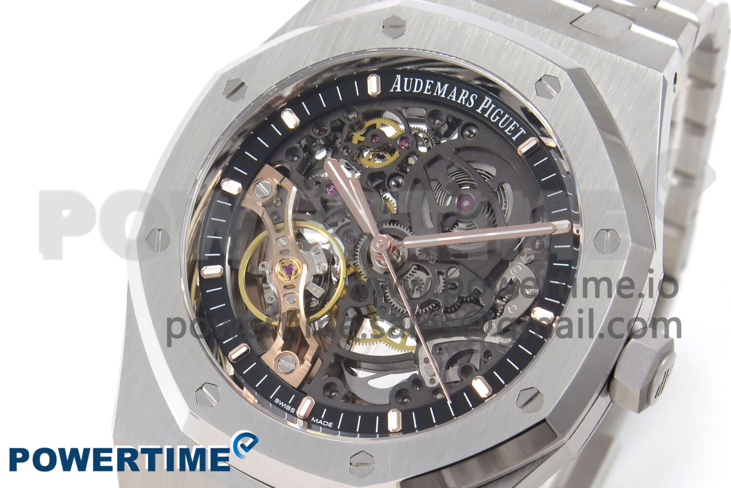 Royal Oak 41mm Openworked 15407 SS THBF 1:1 Best Edition on SS Bracelet SA3132 - Image 3