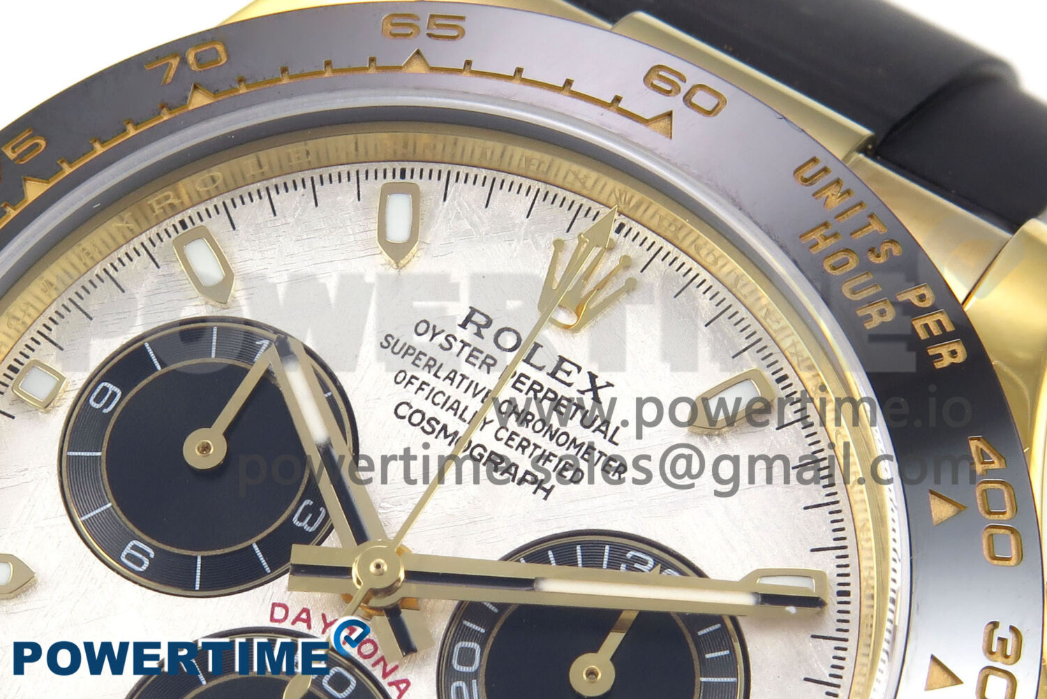 Daytona 116518 N6F 1:1 Best Edition Meteorite Dial on Oysterflex Strap SA4130 - Image 4