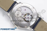 PP Tourbillon SS Texuted Bezel RMSF Edition Black Starry Dial on Blue Leather Strap - Image 8